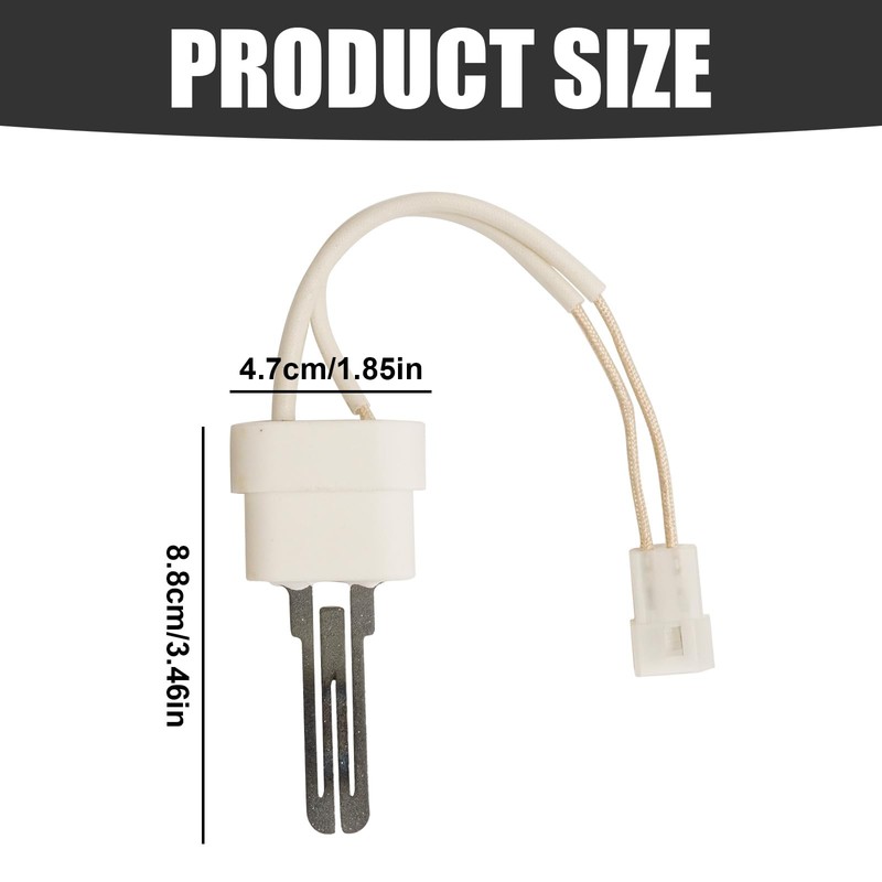 Vkinman 77707-0054 Pool Heater Igniter with Gasket Kit, Replacement for