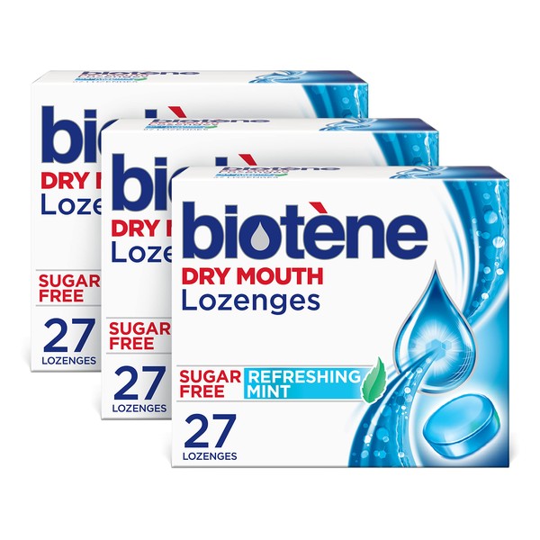 biotène Dry Mouth Lozenges for Dry Mouth and Fresh Breath,