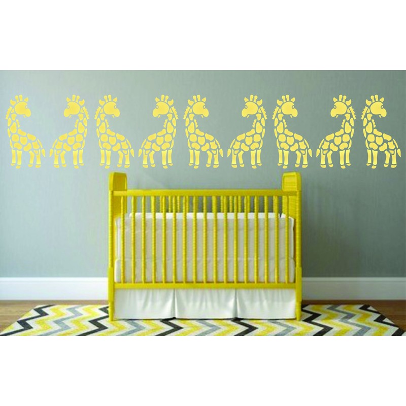 Baby Giraffe Stencil, 3 x 5.5 inch - Nursery Wild