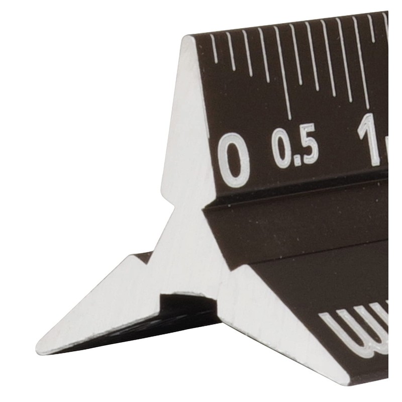 Niigata Seiki SK TSGA-15KD Aluminum Triangular Scale Quick Scale for