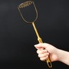 Golden Potato Masher Stainless Steel Heavy Duty Ergonomic Handle for