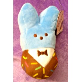Peeps Chocolate Scented BLUE Easter Bunny 5" Plush New with Tag ADORABLE