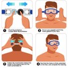 Braylin Swim Goggles, 2-Pack Swimming Goggles for Adult Men Women,