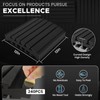 Focusound 36 Pack Curved Acoustic Foam Panels 3" x 12"
