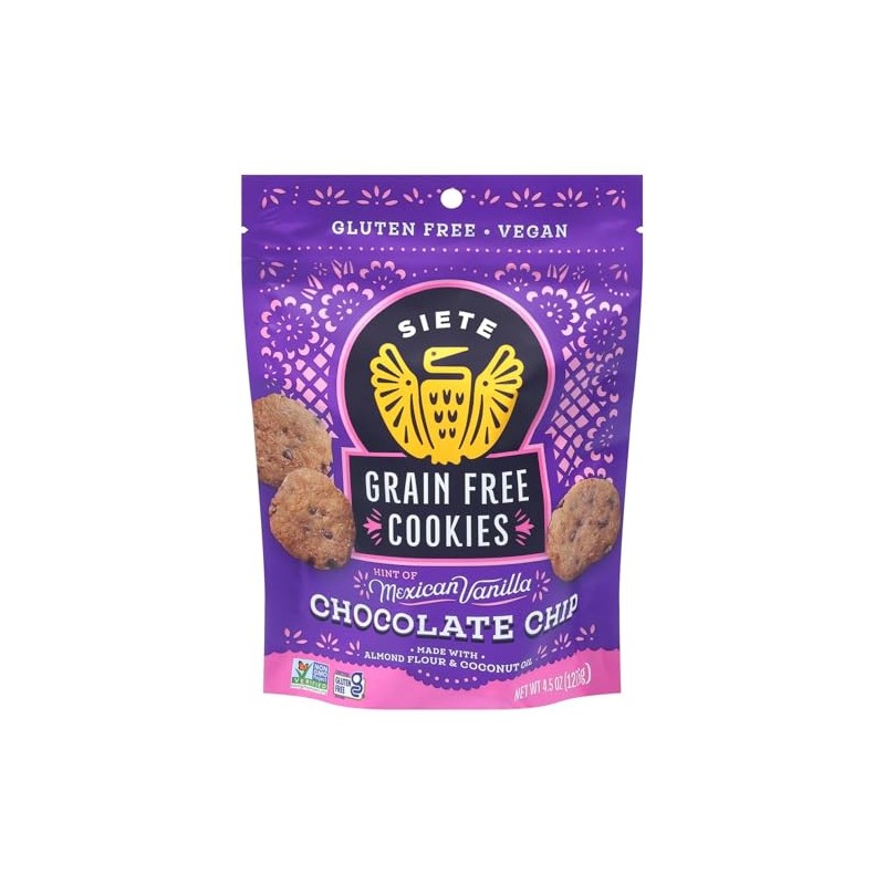 Siete Gluten Free Chocolate Chip Cookies w/ Hint of Mexican