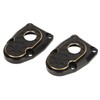 2 PCS Brass Portal Covers Black Stability Portal Steering Knuckle
