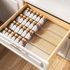 PanPanPal Spice Drawer Organizer, 4 Tier- 4 Pack Clear Acrylic