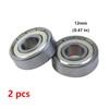 Antrader 2-Pack 12mm x 32mm x 10mm 6201Z Double Shielded