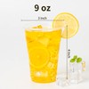 YEEHAW Plastic Cups 9 oz - 500 Pack, Disposable Clear