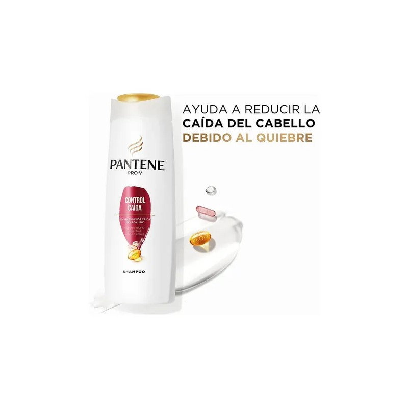 Shampoo Pantene Control Caída 200 Ml