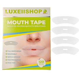 AYNKH 120Pcs Mund Band für Schlafen, Anti-Schnarch-Geräte korrigieren und reduzieren Schnarchen, Mund Band für die Verbesserung der Nasenatmung für Männer und Frauen