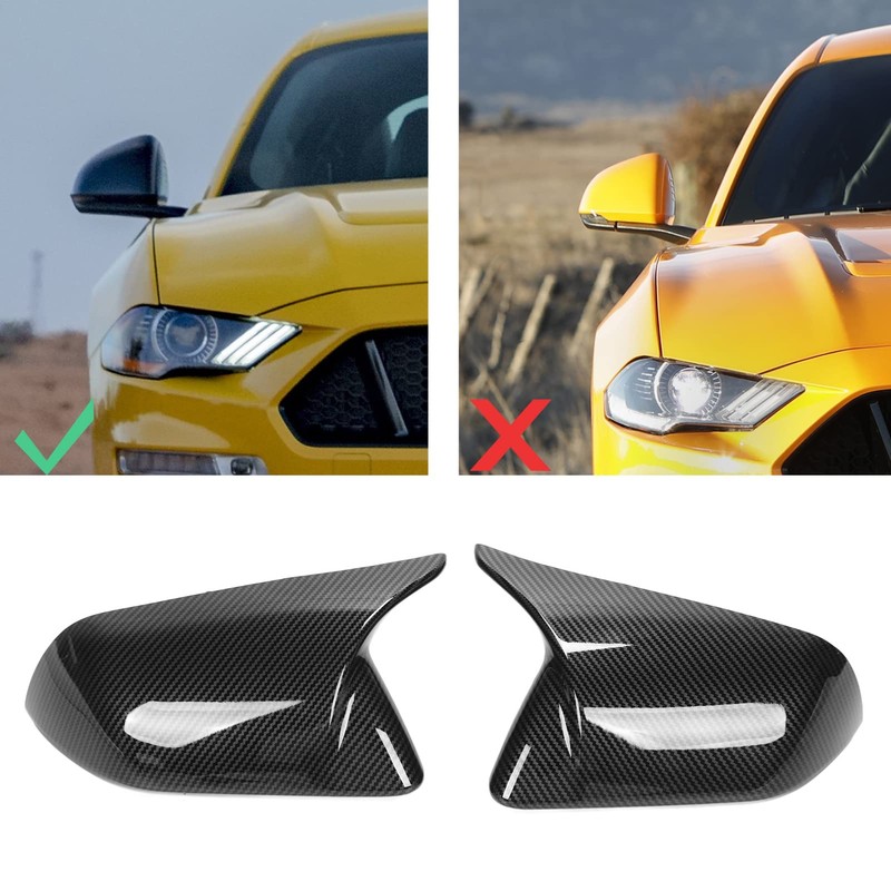 Cubierta de espejo retrovisor, 2 piezas Tapa de cubierta de