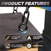 PAMAZY 6PCS 3” Heavy Duty Chain Quick Links, 1600 LBS