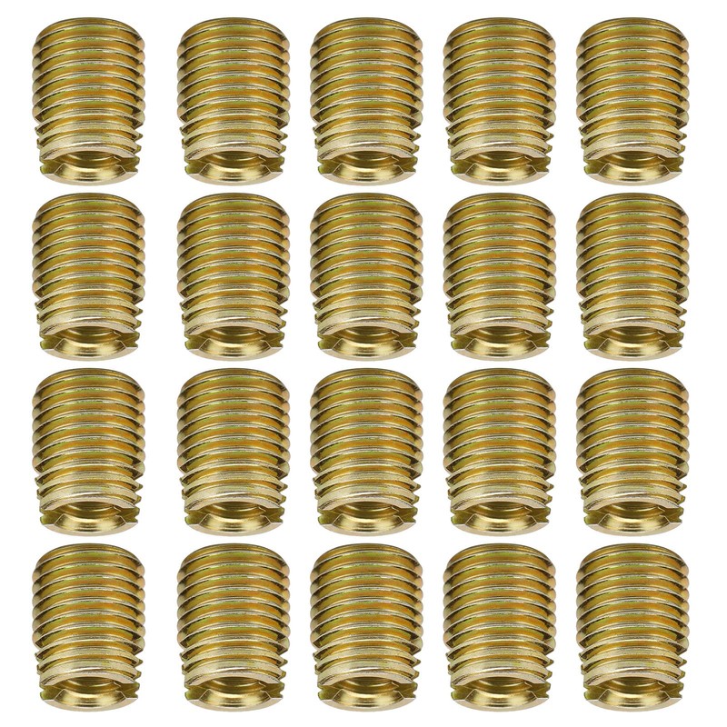Pack of 20 302 Carbon Steel Self-Tapping Thread Insert Accessories
