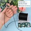 Nylon Cord, 1.5 mm x 100 m Black Nylon Jewellery