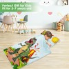 Dinosaur Sleeping Bag Children with Pillow Zip, Foldable Children's Sleeping