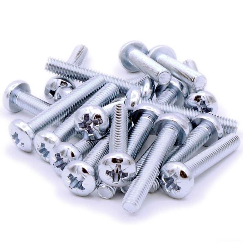 M6 (6mm x 40mm) Pozi Pan Machine Screw (Bolt) -
