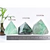Natural Green Fluorite Crystal Wand Irregular Quartz Column 2.2-2.8 Lbs
