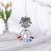 Crystal sun catcher 3D Crystal Glass Guardian Angel Rainbow Maker