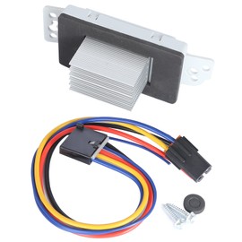 89018778 HVAC - Kit de resistencia de motor de ventilador con arnés compatible con Chevy Silverado Tahoe Suburban Avalanche Trailblazer GMC Sierra Envoy Yukon XL, reemplaza # 15-81773, 19260762, 89019351, RU-631