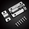 Jiozermi 10 Packs Barrel Bolt Latch, 2" Length and 1.35"