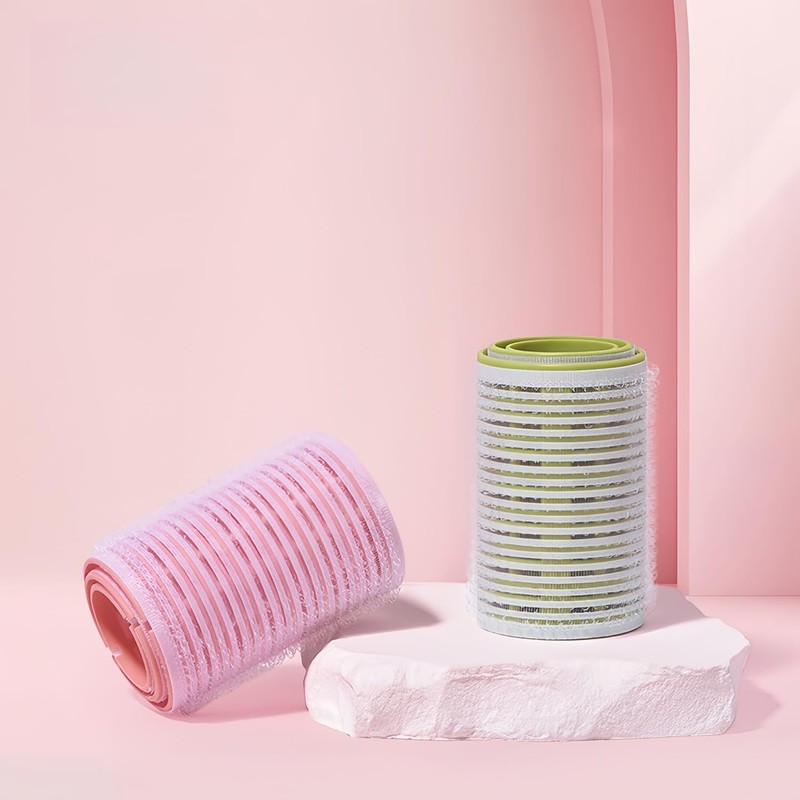 手巻きカーラー 前髪 ヘアローラーセット 6本セット サロン 前髪カーラー 巻き髪用 DIY ヘアスタイル 理髪カーラー