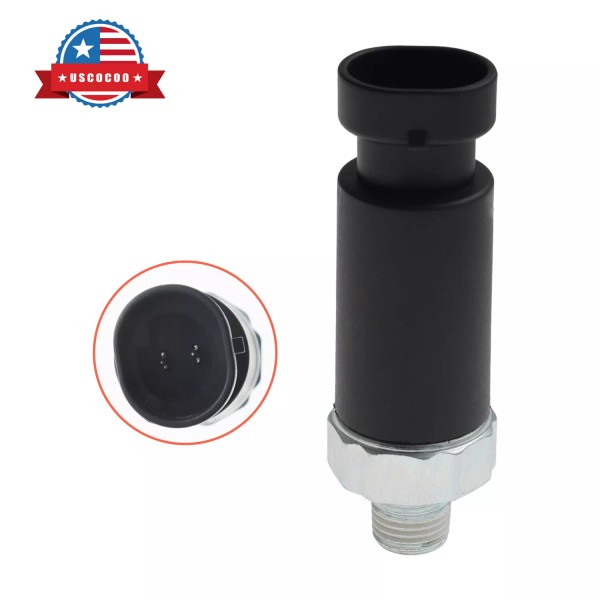 USCOCOO Aftermarket High Quality Pressure Sensor Fit for CAT Excavator