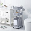 3 tiers for organizing small items Carrier (gray)