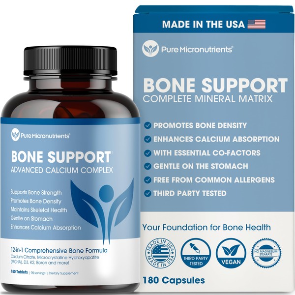 Calcium Supplement for Women & Men - Calcium Citrate &