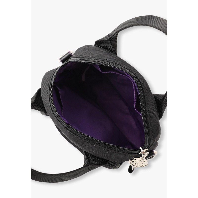 [ANNA SUI] Anna Sui Voyage 2-Way Mini Shoulder Bag, Black