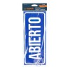 Letrero ''abierto/cerrado'' 28 X 12 Cm Truper 18239
