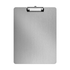 Giyofom Metal Clipboard Folder A4 Stainless Steel Clip Board Bill Storage Folder Writing File Board Menu Splint for Business