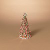 Gerson Battery Operated Lighted Clay Dough Holiday Candy Tree, 9.5