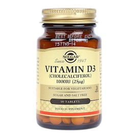 Solgar Vitamin D3 1000IU 90 Tablets