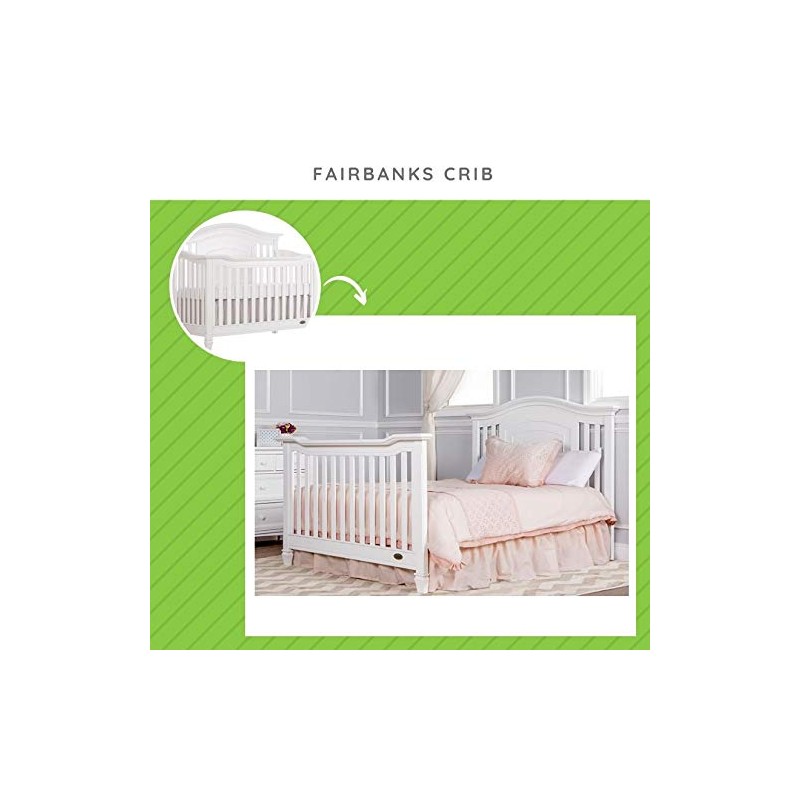 CC KITS Full-Size Conversion Kit Bed Rails for Evolur Cribs