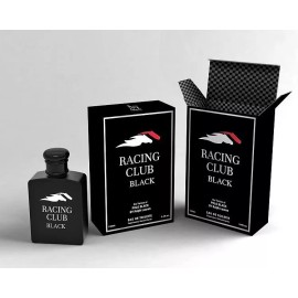 MCH Beauty Fragrances RACING CLUB BLACK men's designer 3.4 oz EDT Cologne by MCH Beauty Fragrances