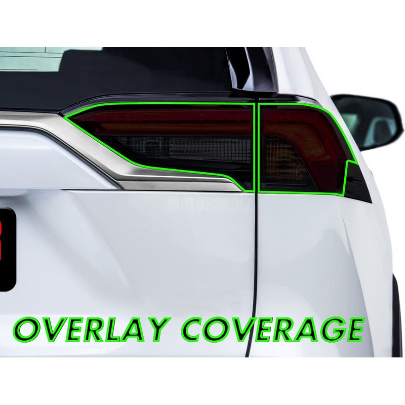 SlickMod PreCut Vinyl Smoke Tint for 2019-2023 Toyota RAV4 Tail