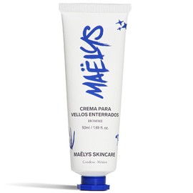 Crema para vellos enterrados para hombres- mejores ingredientes para extraer los vellos encarnados en barba- alivia irritación e inflamación. (50 ml)