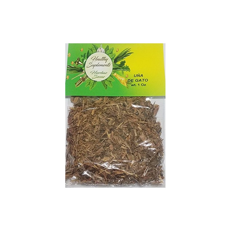 Healthy Supplements Uña de Gato/Cat's Claw Bark (Hierba-Tea) 1oz