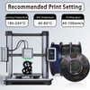 YOUSU 3D Printer Filament Galaxy PLA Filament 1.75mm, 3D Printing