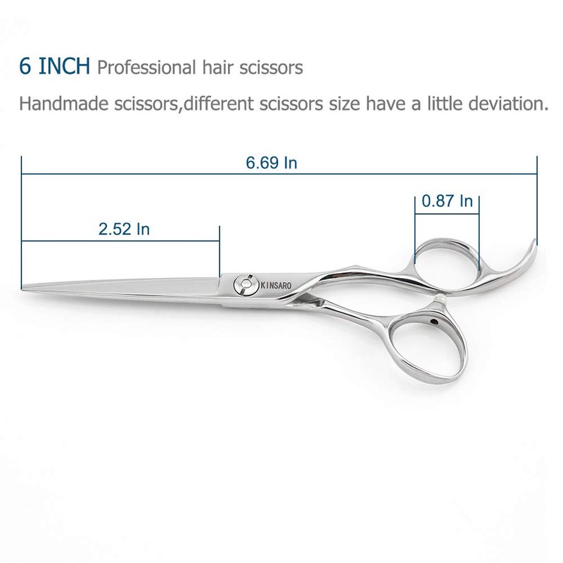 6 Inch Professional Hair Scissors Professional 440C Stainless Steel Hair
