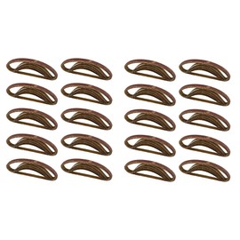 Belt Power Finger File Sander Abrasive Sanding Belts 330mm x 10mm 60 Grit 100pk