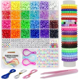 Bracelet making kit for Girls,Arts and Crafts for kids girls age 5-12,Girls toys