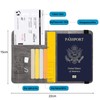 Toctax Passport Case, Passport Holder with RFID Blocker, Passport Holder