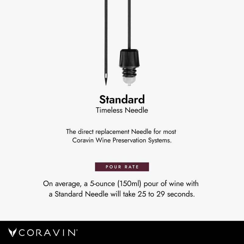 Coravin Timeless Standard Needle - Preserve Wine for Years -