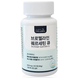 오아셀바이오 브로멜라인 퀘르세틴 큐, 60정, 1개 Oaselbayo Bromelain Quercetin Q, 60 Tablets, 1 Pack