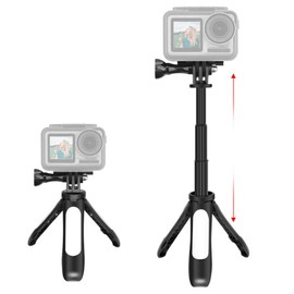 Mini Desktop Tripod, Handheld Extendable Monopod Selfie Stick Folding Tablet Tripod Holder Stand for Action Camera
