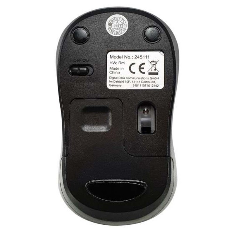 Equip 245113 Wireless Optical Mouse Mini Red
