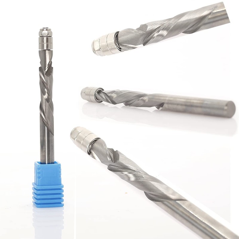 Sinoprotools Spiral Cutter 8 mm Shank, Up & Down Compression