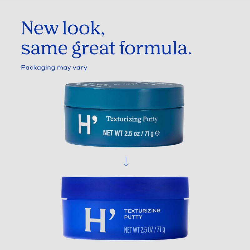 Harry's Texturizing Hair Putty for Men with Malleable Hold with